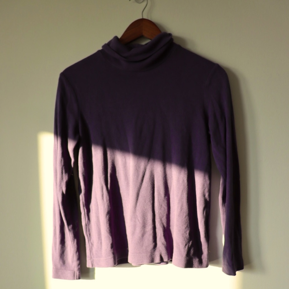 Uniqlo fleece turtleneck